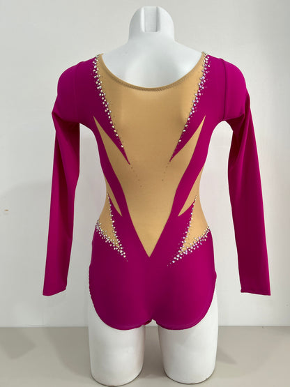 Maillot fucsia oscuro ~ Talla 16