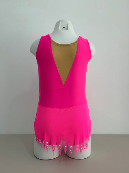 Maillot rosa flúor ~ Talla 6