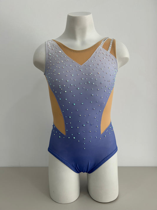 Maillot azul degradado ~ Talla 12
