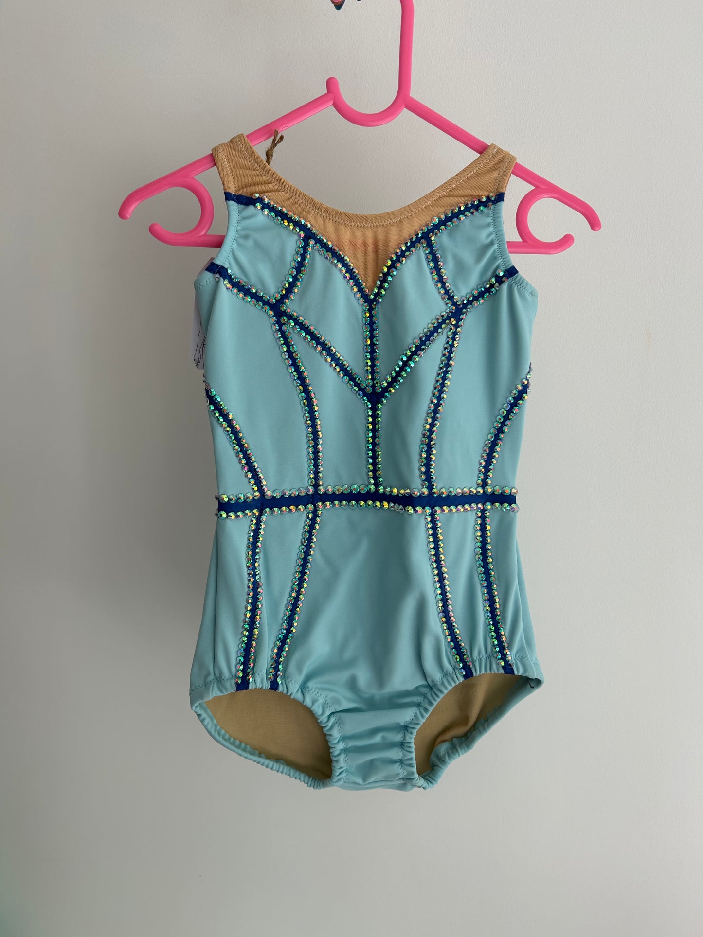 Maillot azul ~ Talla 8