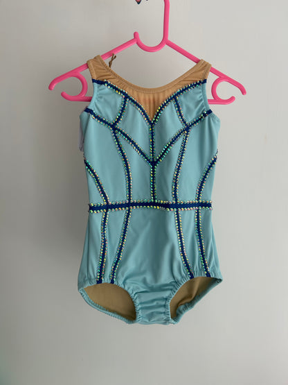 Maillot azul ~ Talla 8