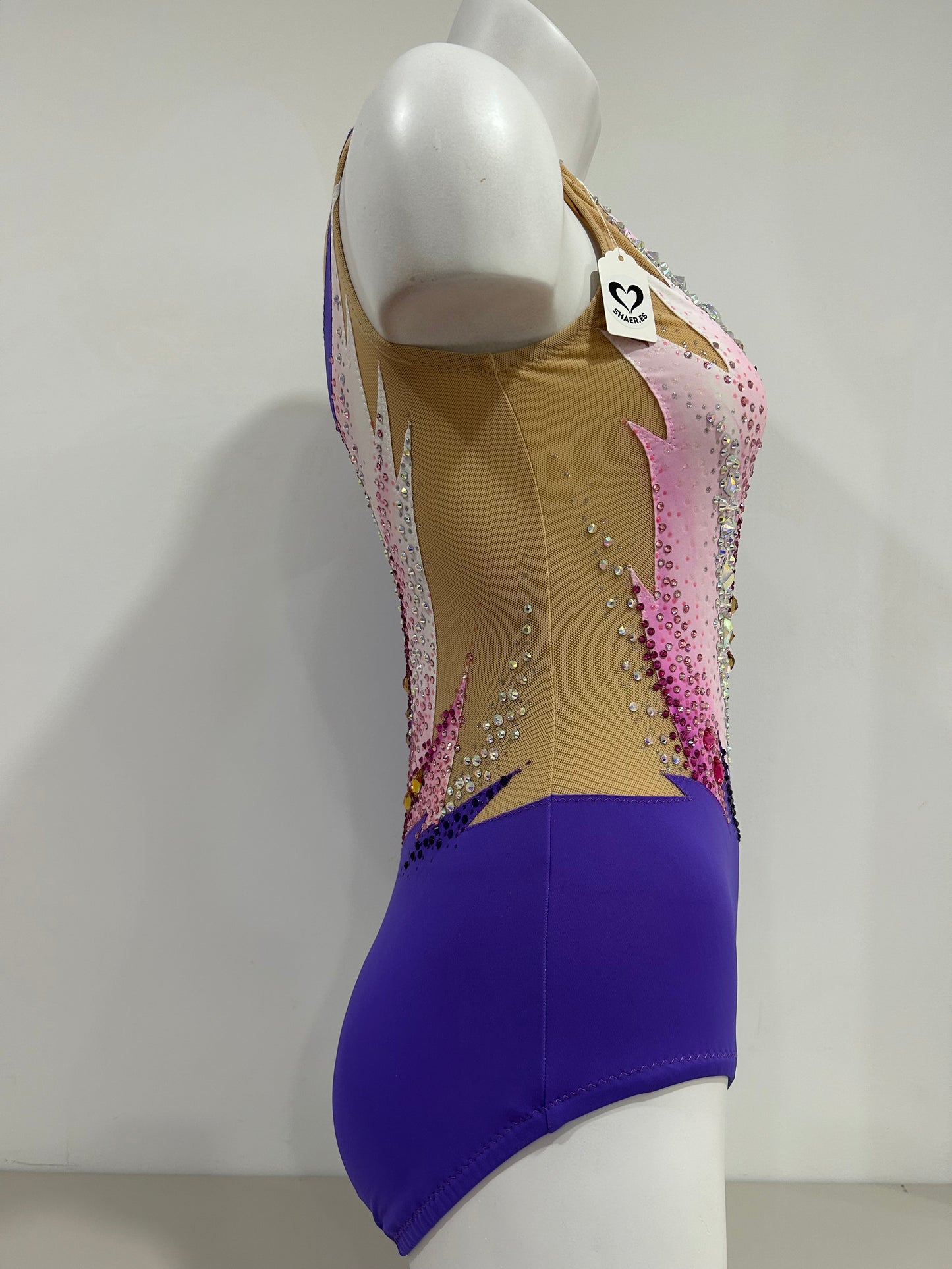 Maillot morado y rosa~ Talla S