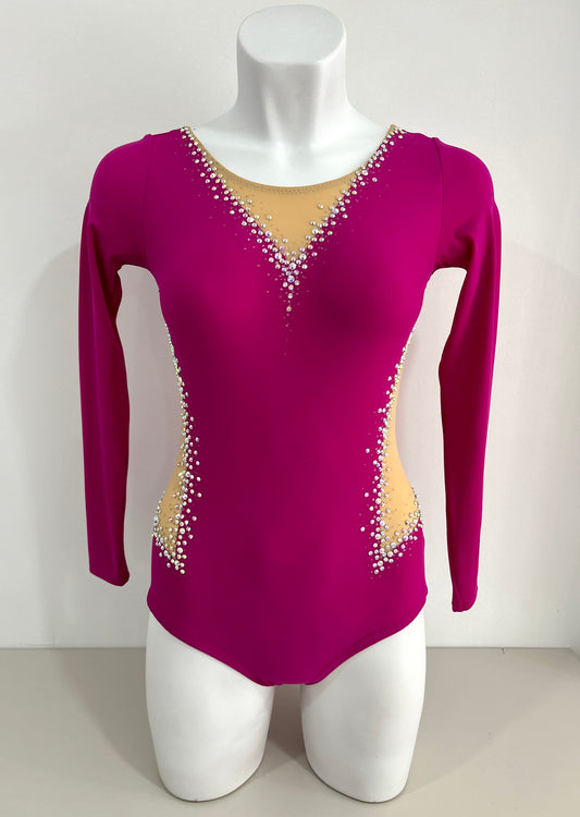 Maillot fucsia oscuro ~ Talla 16