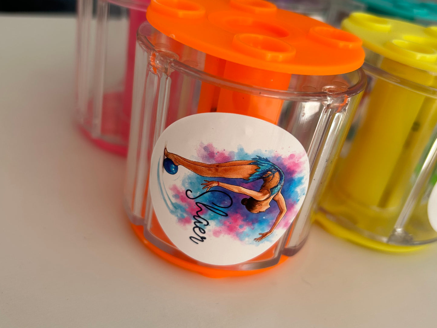 Enrollacintas de colores