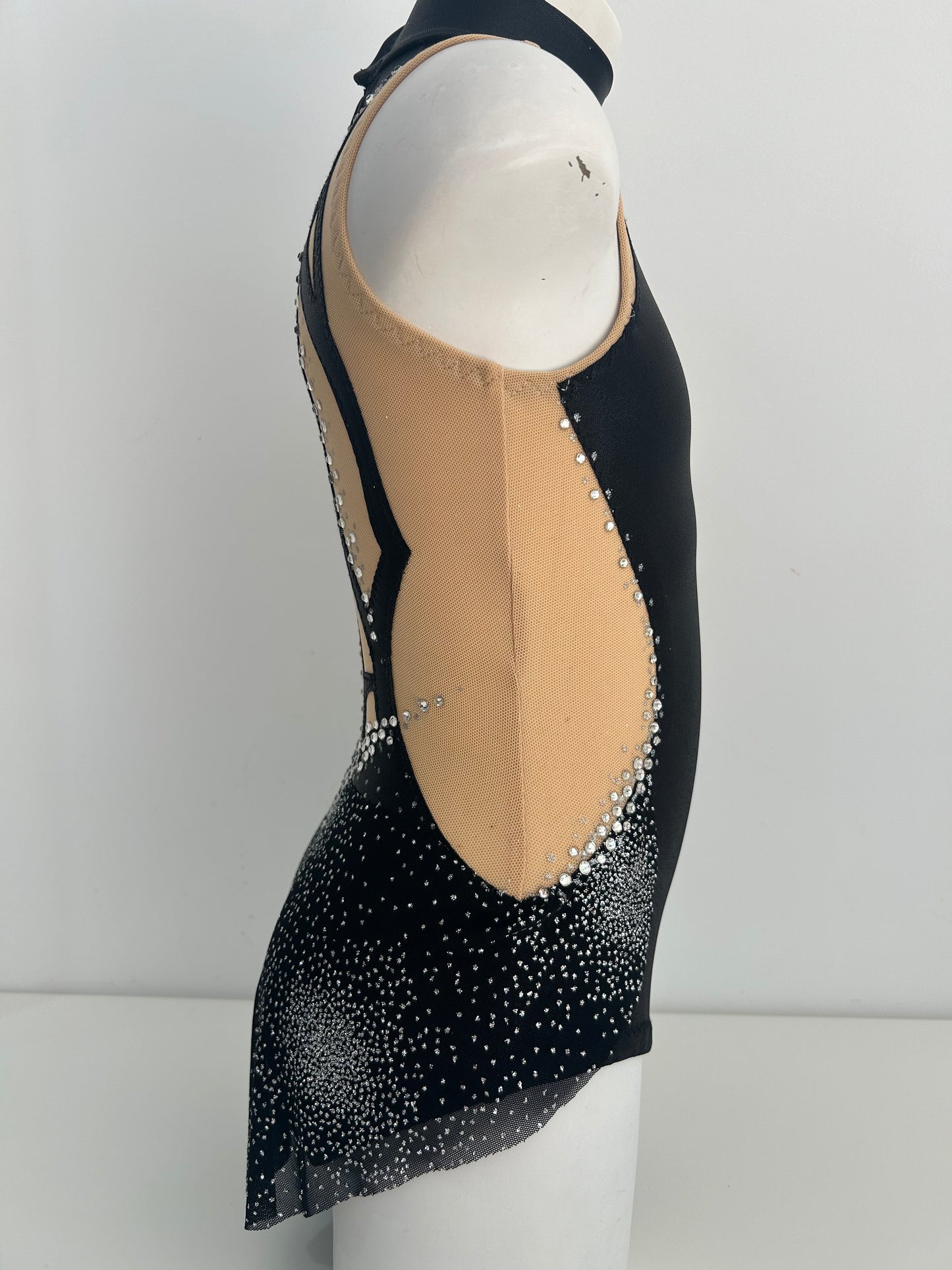 Maillot negro brillante ~ talla 10