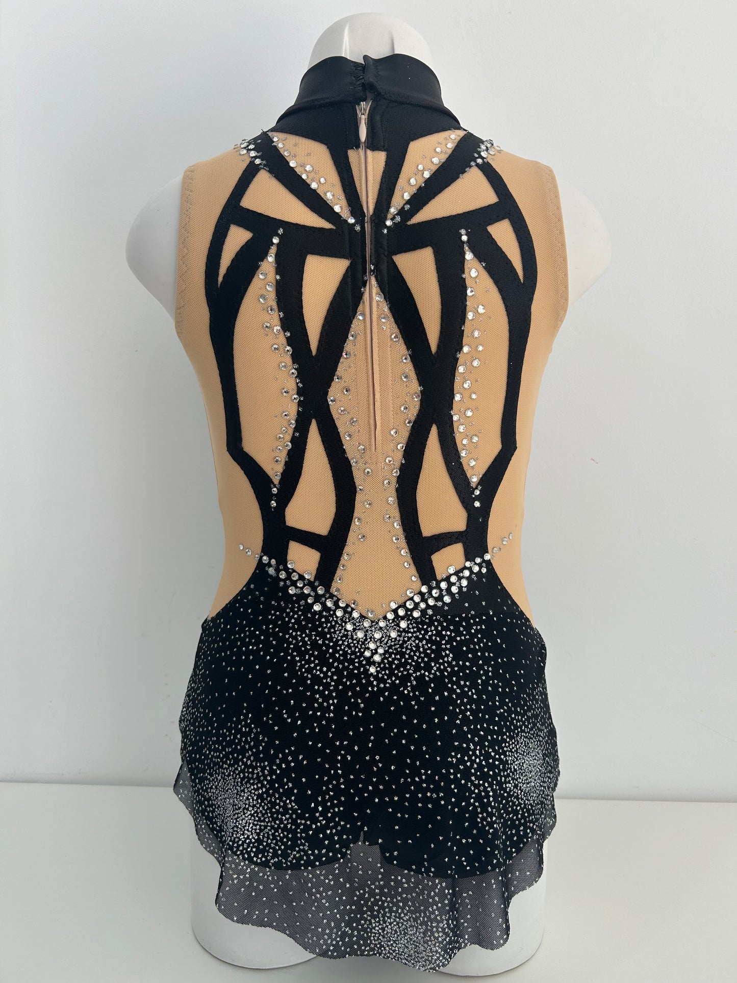Maillot negro brillante ~ talla 10