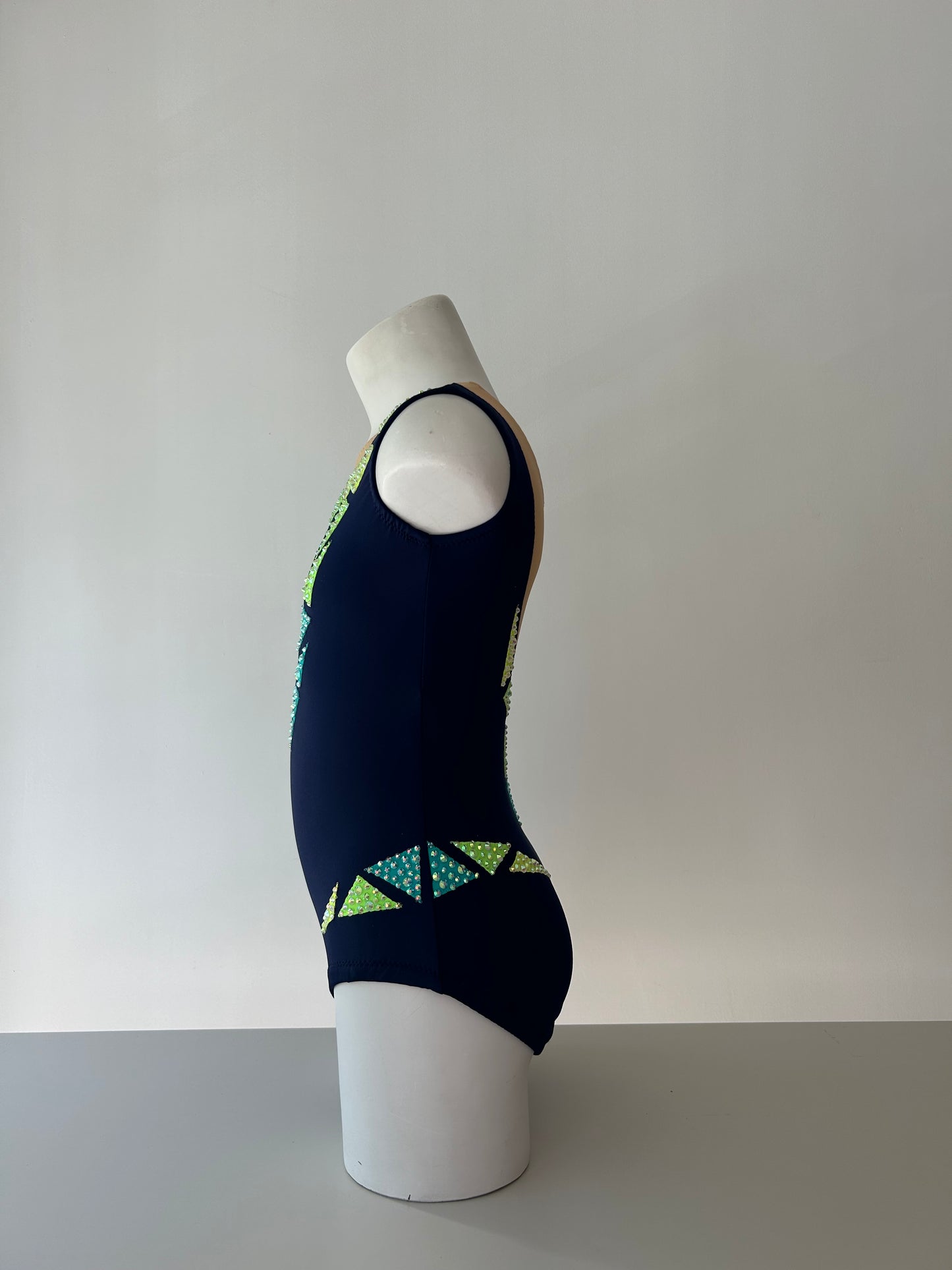 Maillot azul marino ~ Talla 10