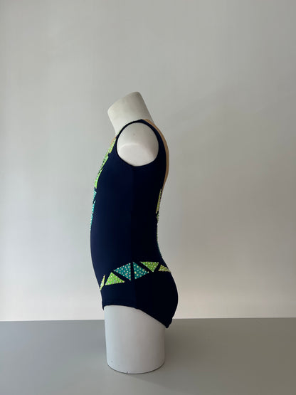Maillot azul marino ~ Talla 10