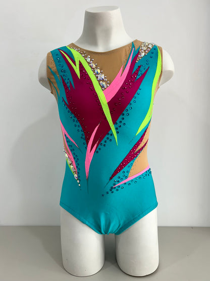 maillot competicion gimnasia ritmica en madrid y online malla mallas mayot mayots maiot maiots mallots en venta comprar online shaer azul rosa verde 