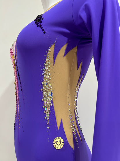 Maillot morado y rosa~ Talla S