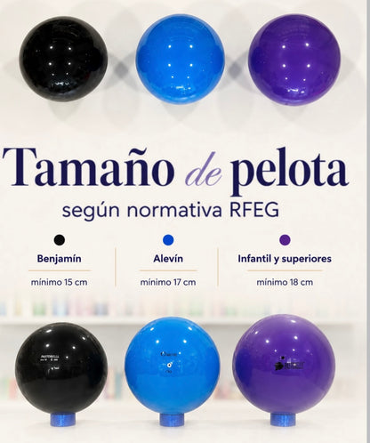 Pelota glitter 17cm Chacott