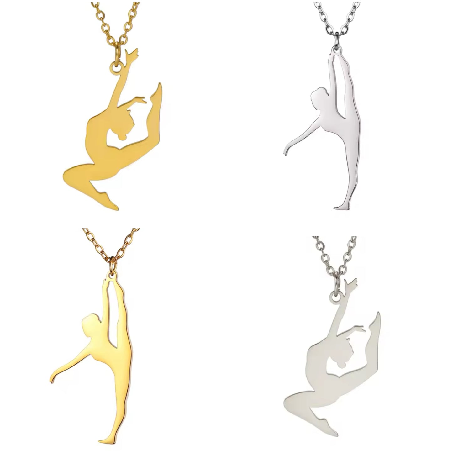 Collares de gimnasta gimnasia rítmica 