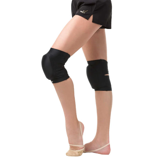 rodilleras negras marca solo rusia . shaer tienda de gimnasia ritmica en madrid y online 