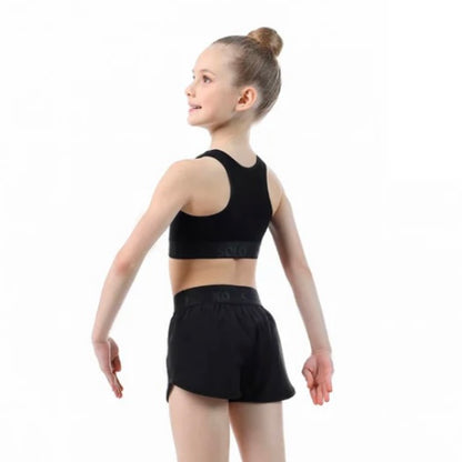 Compra este top de entrenamiento para gimnastas de gimnasia rítmica 