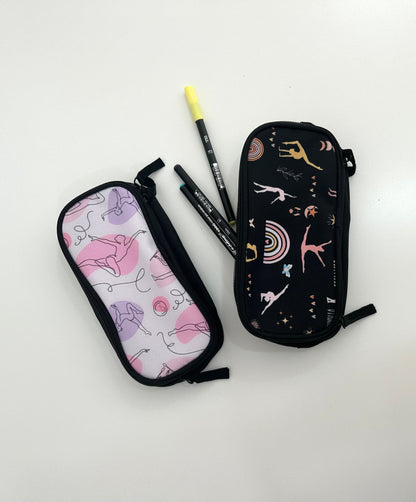 Estuche de doble bolsillo para gimnastas 