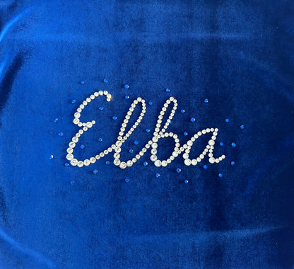 funda de aparatos de gimnasia ritmica personalizable con nombre de gimnasta o nombre de club 