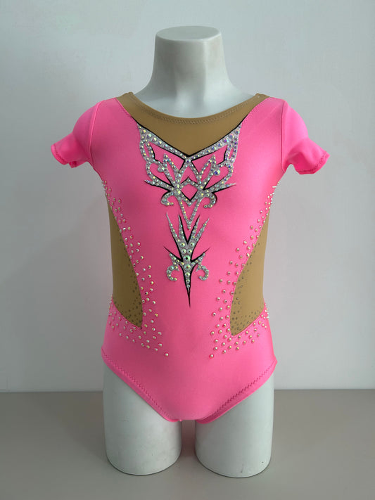 maillot gimnasia ritmica competicion madrid españa a mano