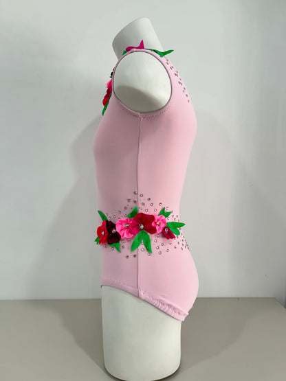 malla rosa mallot maillots shaer tienda de gimnasia ritmica en madrid maillots de competicion en venta disponibles