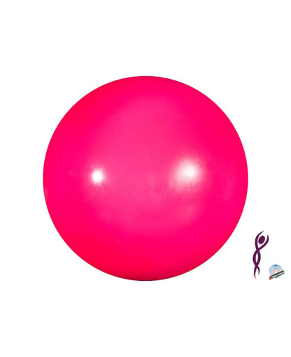 pelota venturelli lisa gimnasia rosa fluor fosforito neon ritmica 